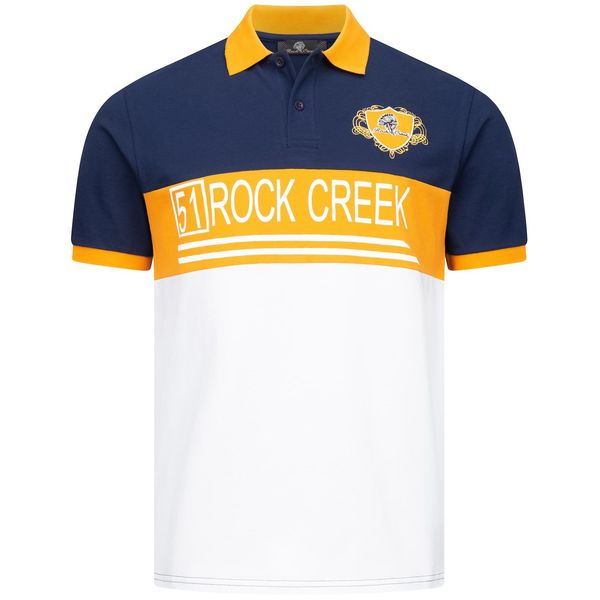 Bild von Rock Creek Poloshirt Herren T-Shirt mit Polokragen H-306