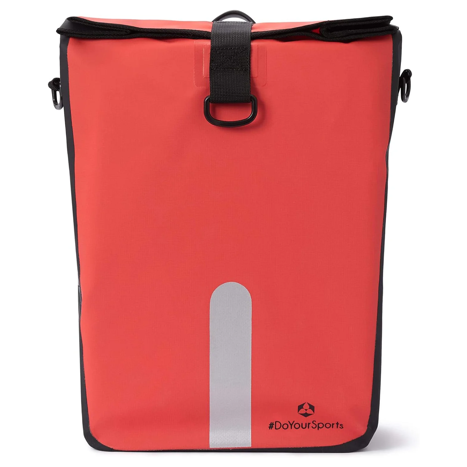 Bild von #DoYourSports Fahrradtasche "Roll-Top" 3in1 Hinterradtasche 21L (1-tlg), wasserabweisend für alle Gepäckträger mit Haltegriff Reflektor