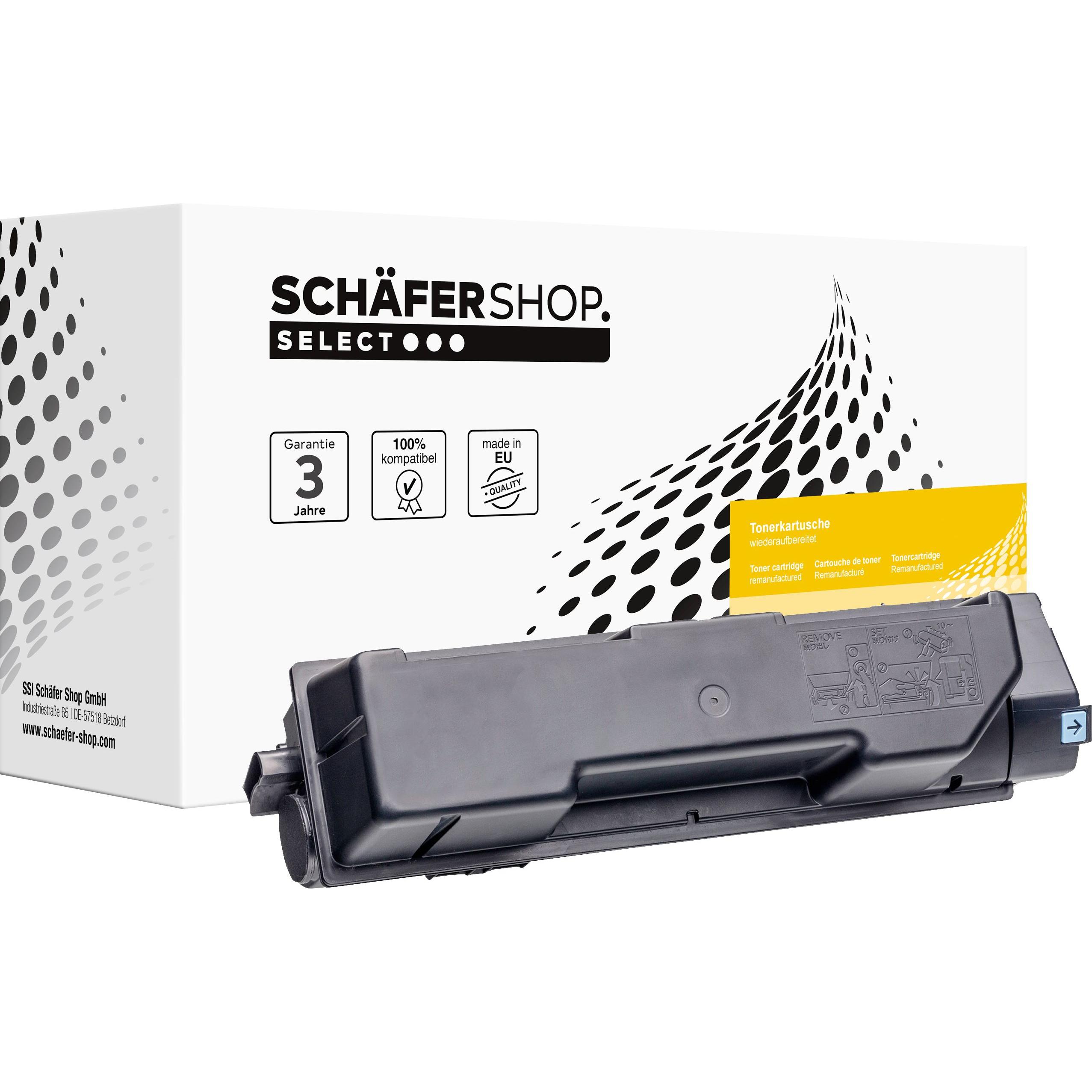 Bild von Schäfer Shop Select Toner baugleich TK-1160, schwarz (BK), Toner