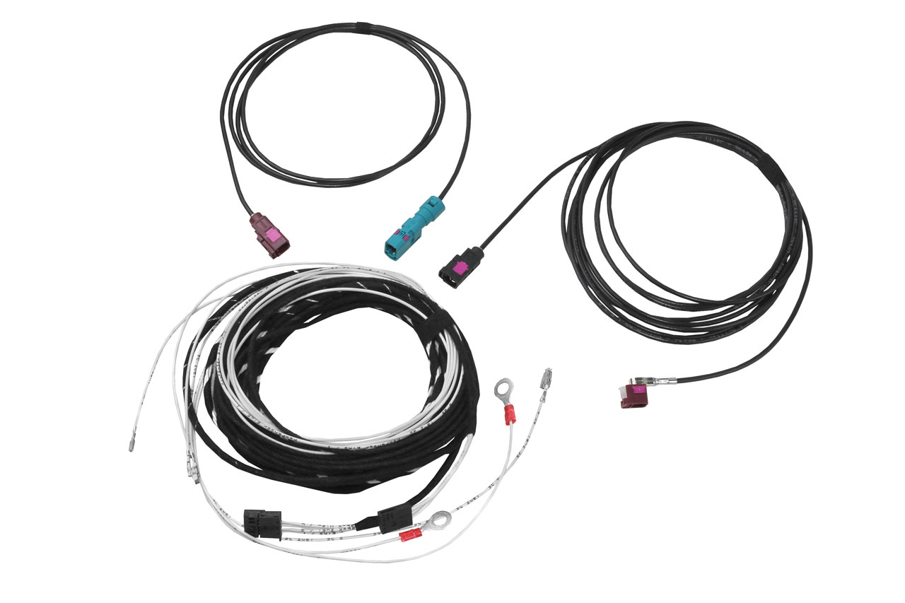 Bild von Original Kufatec Kabelsatz Kabelbaum Adapter Kabel Phone Box für Audi A3 8V Q2 GA TT FV 8S