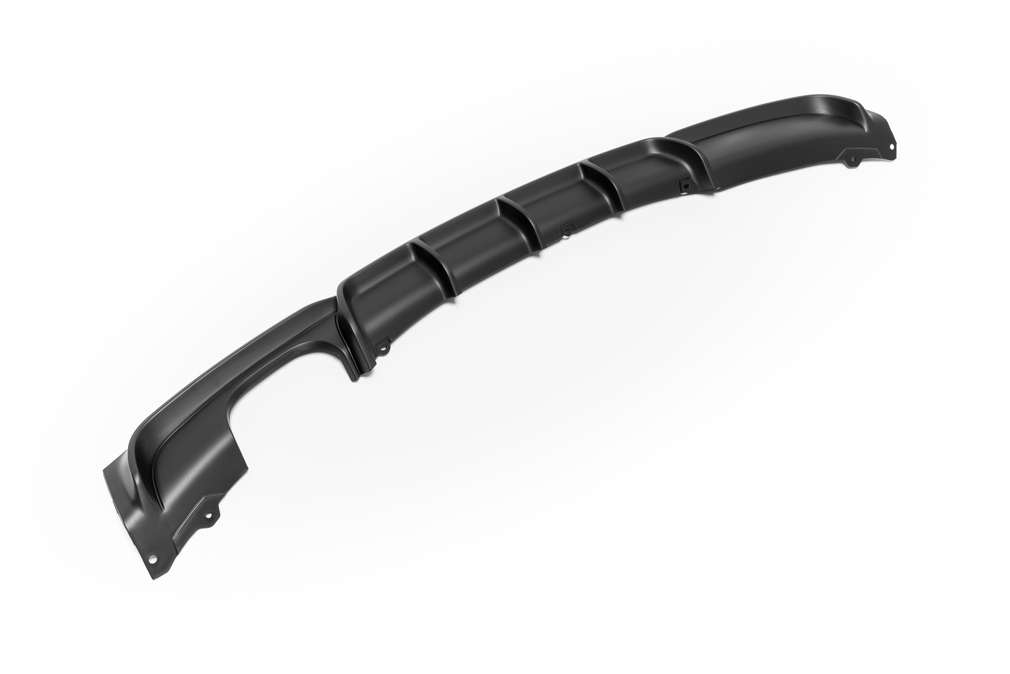Bild von Heckdiffusor Diffusor Stoßstange Hinten Sport Look für BMW 3er F30 F31 ab 2011-2019 mit M-Paket (2 Endohre Links)