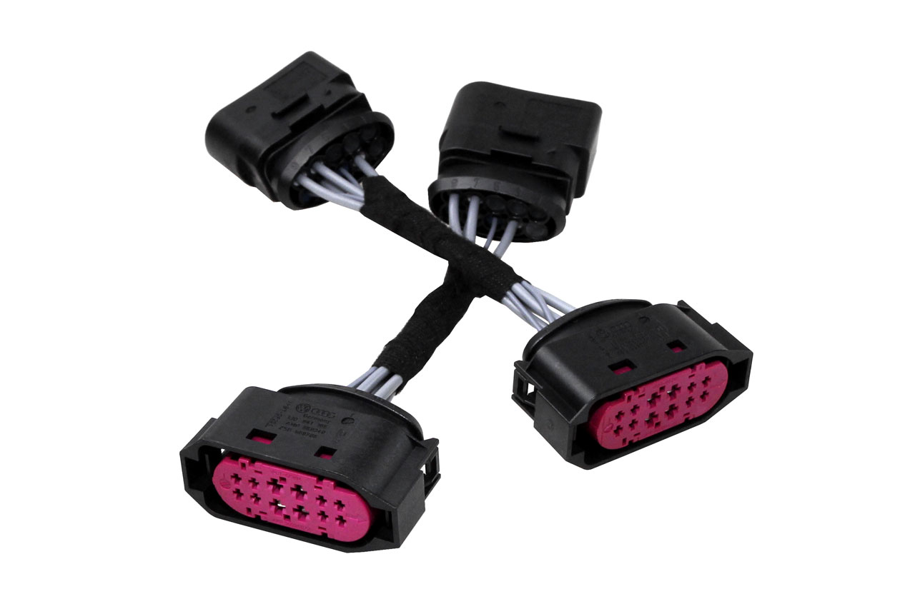 Bild von Original Kufatec Adapter Kabel Set zur Nachrüstung von Xenon - Scheinwerfern (Halogen auf Xenon) für VW Amarok 2H ab 2010-