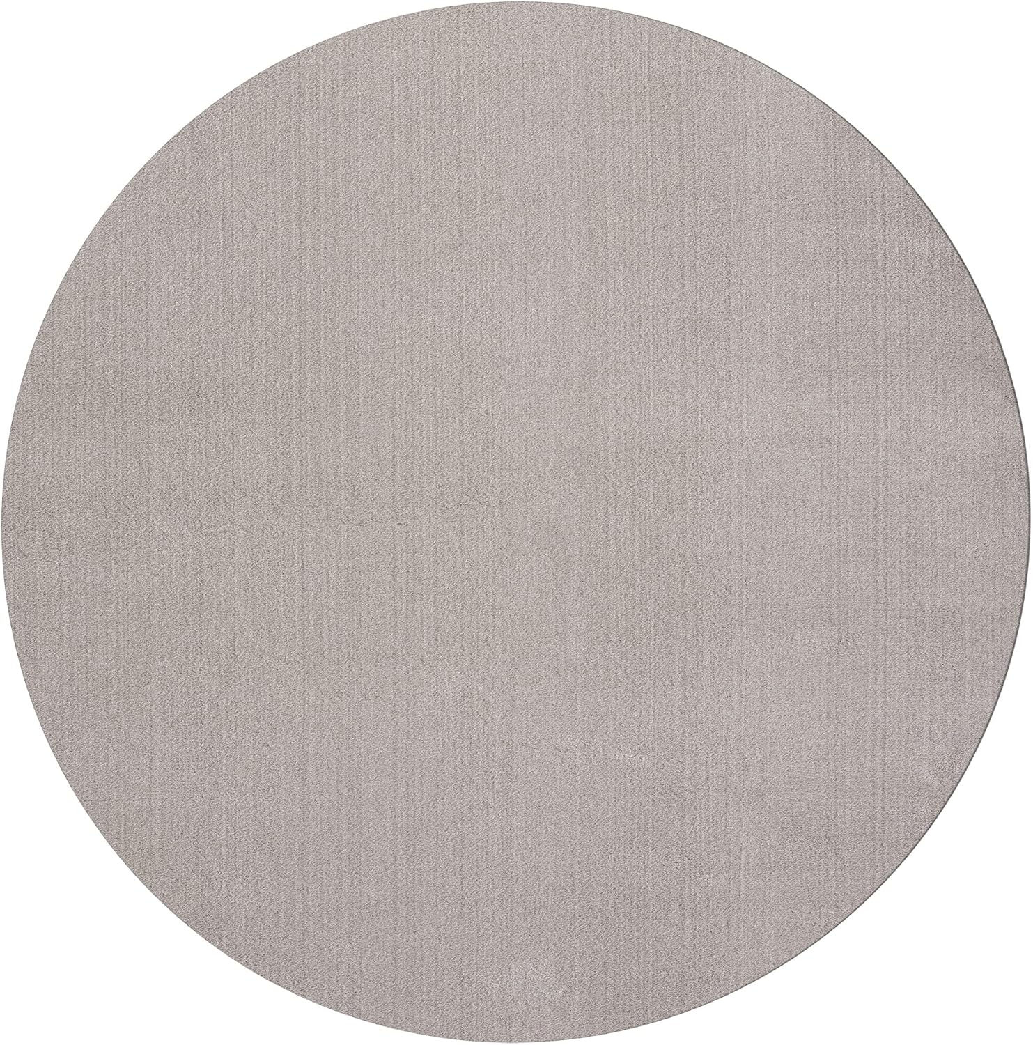 Bild von the carpet Relax Moderner Flauschiger Kurzflor Teppich, Anti-Rutsch Unterseite, Waschbar bis 30 Grad, Super Soft, Felloptik, Gold, 200 x 200 cm Rund