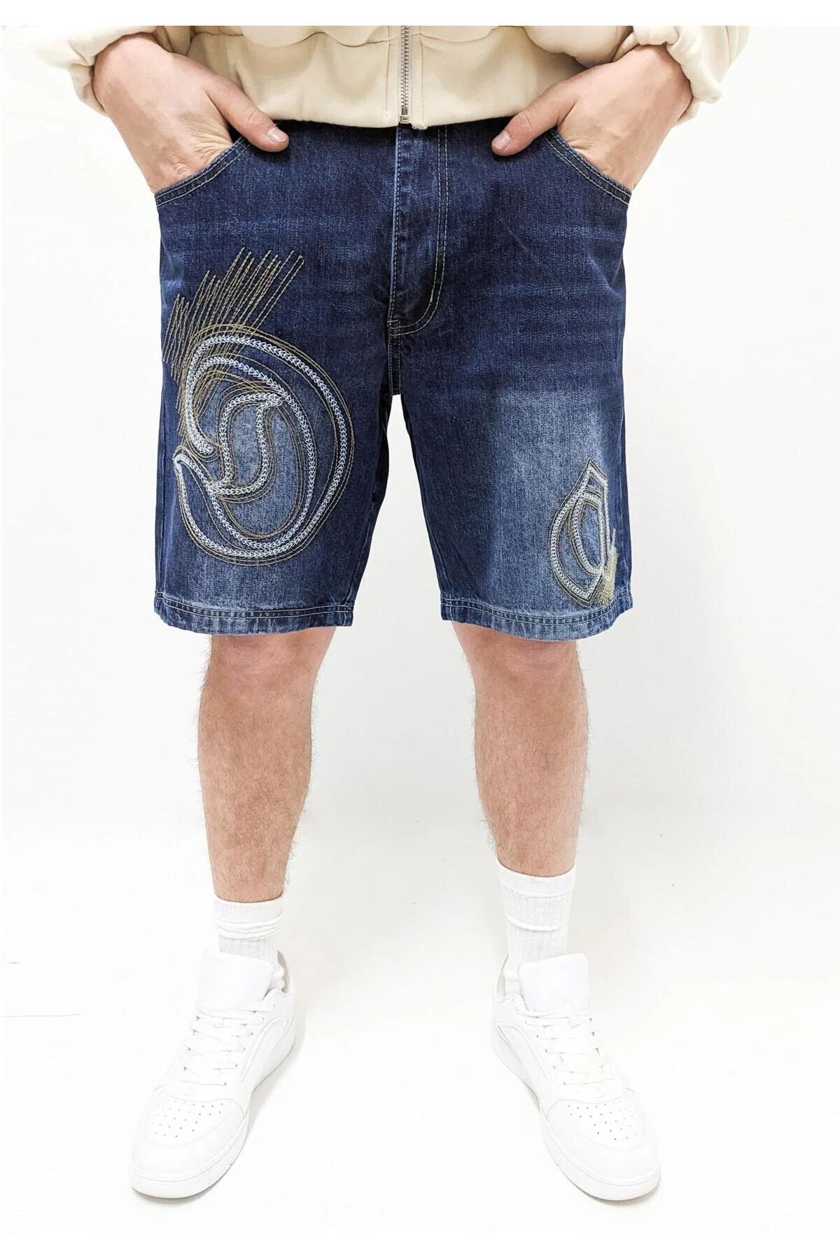 Bild von Dada Supreme Baggy Jeans Mit Gothic-schriftzug für Herren - 32