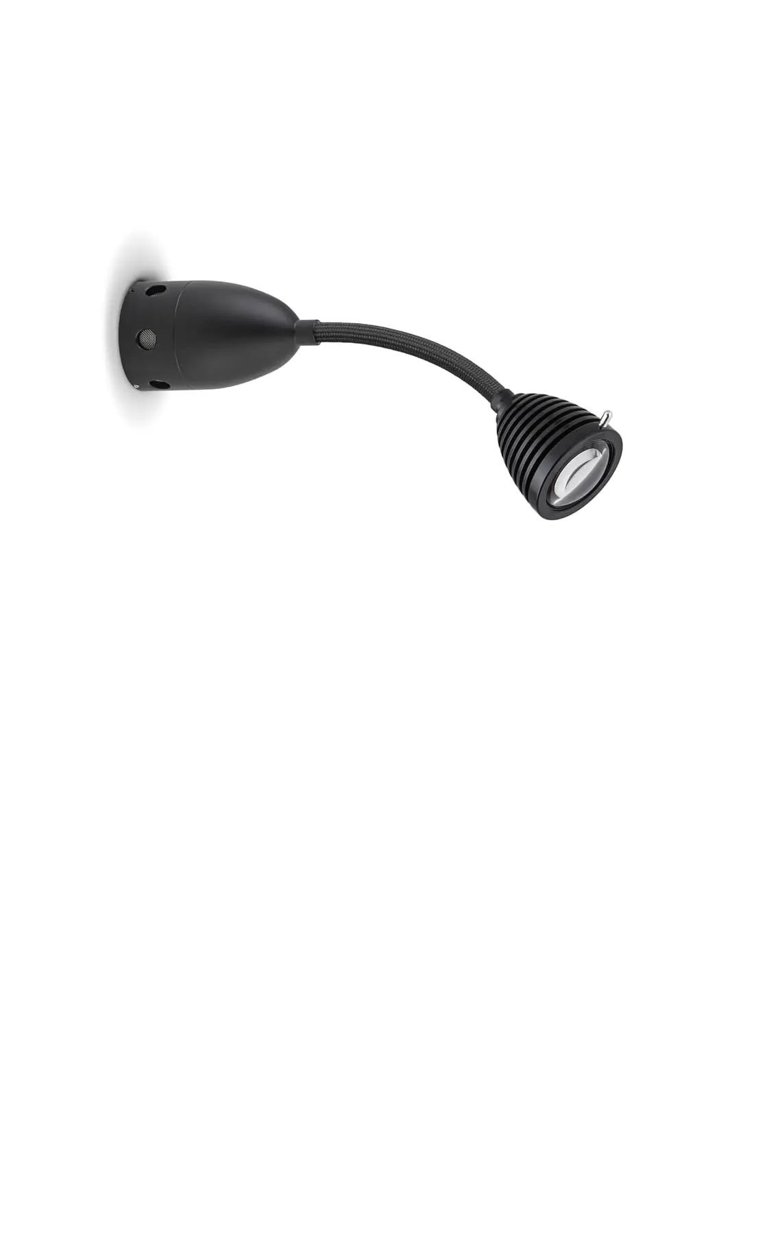 Bild von Less?n?more ATHENE LED-Wand-/Deckenleuchte, 15 cm Flexwelle Anthrazit, Kopf Schwarz, Dali A-BDL1-D-KS-FTA