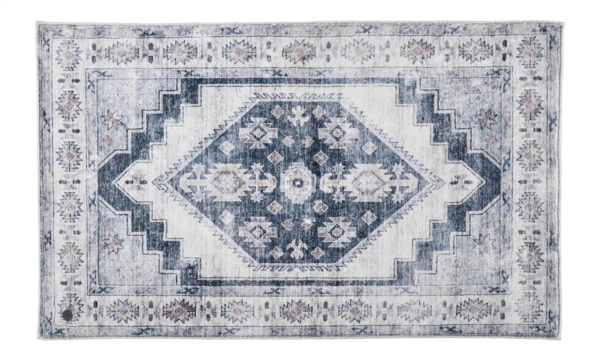 Bild von TOM TAILOR HOME Badematte Oriental Bath FIVE, Höhe 7 mm, rutschhemmend beschichtet, fußbodenheizungsgeeignet, strapazierfähig, Polyester, rechteckig, Badteppich, Orient-Optik, Vintage Design, waschbar