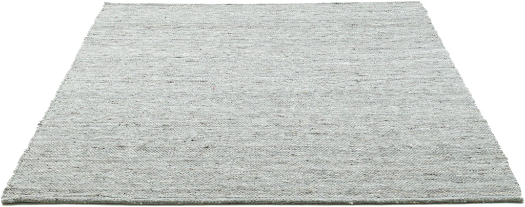 Bild von Sansibar Wollteppich »Hörnum«, rechteckig, 12 mm Höhe, Handweb Teppich, meliert, reine gewalkte Wolle, handgewebt