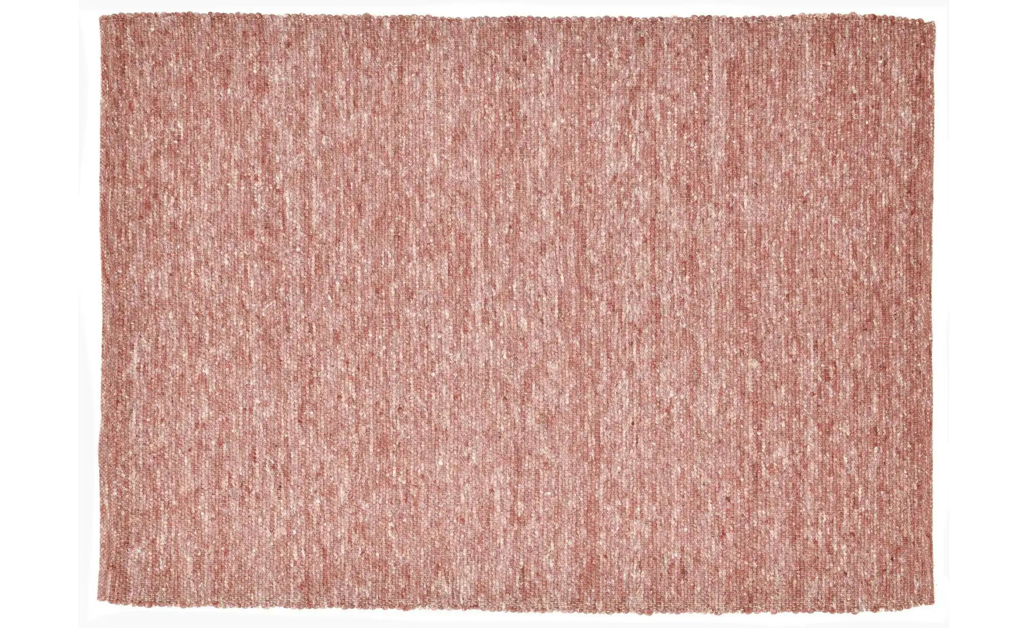 Bild von Sansibar Wollteppich »Hörnum«, rechteckig, 12 mm Höhe, Handweb Teppich, meliert, reine gewalkte Wolle, handgewebt