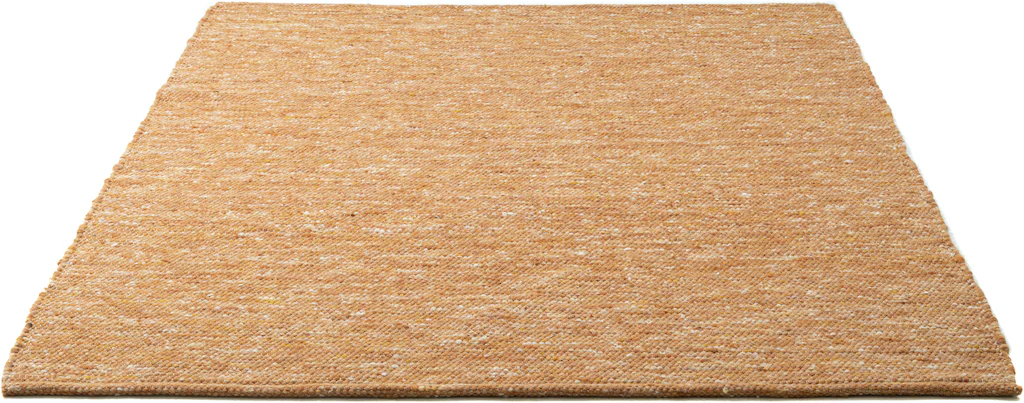 Bild von Sansibar Wollteppich »Hörnum«, rechteckig, 12 mm Höhe, Handweb Teppich, meliert, reine gewalkte Wolle, handgewebt