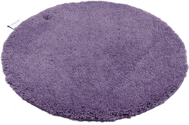 Bild von TOM TAILOR Badematte Cozy Bath UNI, Höhe 27 mm, rutschhemmend beschichtet, fußbodenheizungsgeeignet, Polyester, rund, Badteppich, Uni Farben, rechteckig, rund und oval erhältlich