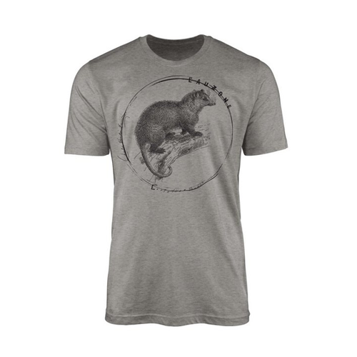 Bild von Sinus Art T-Shirt Evolution Herren T-Shirt Opossum