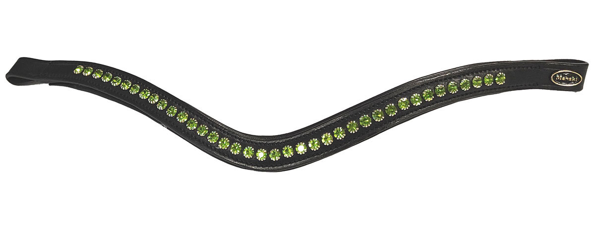 Bild von Manski Stirnband CRYSTAL - lime PONY