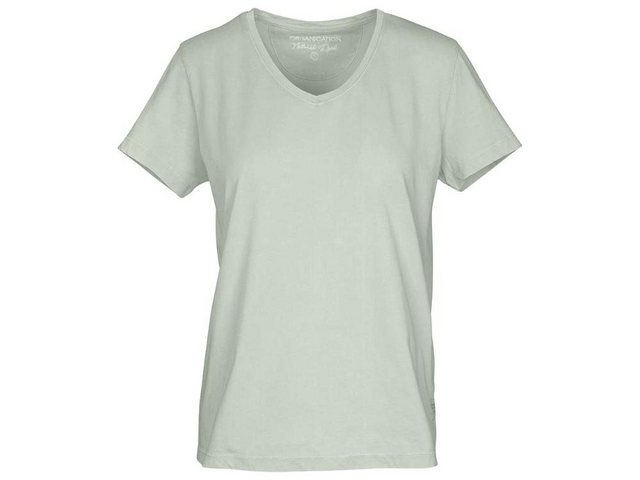 Bild von ORGANICATION Bio-Damen T-Shirt, natürlich gefärbt, white mulberry leaves dark, Gr. S