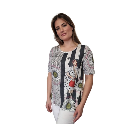 Bild von Estefania for woman Print-Shirt – Ein modisches Highlight für Damen