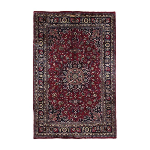 Bild von Borento Orientteppich Maschhad 308 x 200 cm - Handgeknüpfter Perserteppich