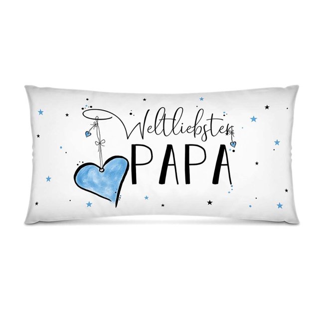 Bild von XXL-Kissen mit Spruch - Weltliebster Papa