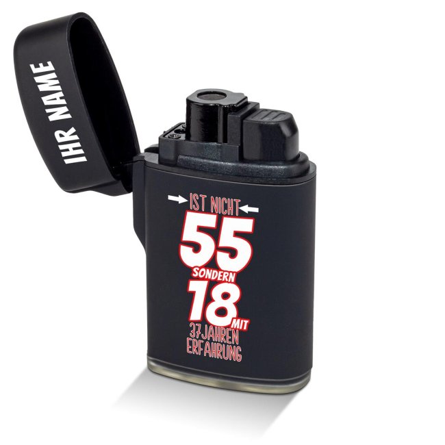 Bild von Feuerzeug mit Name zum 55. Geburtstag