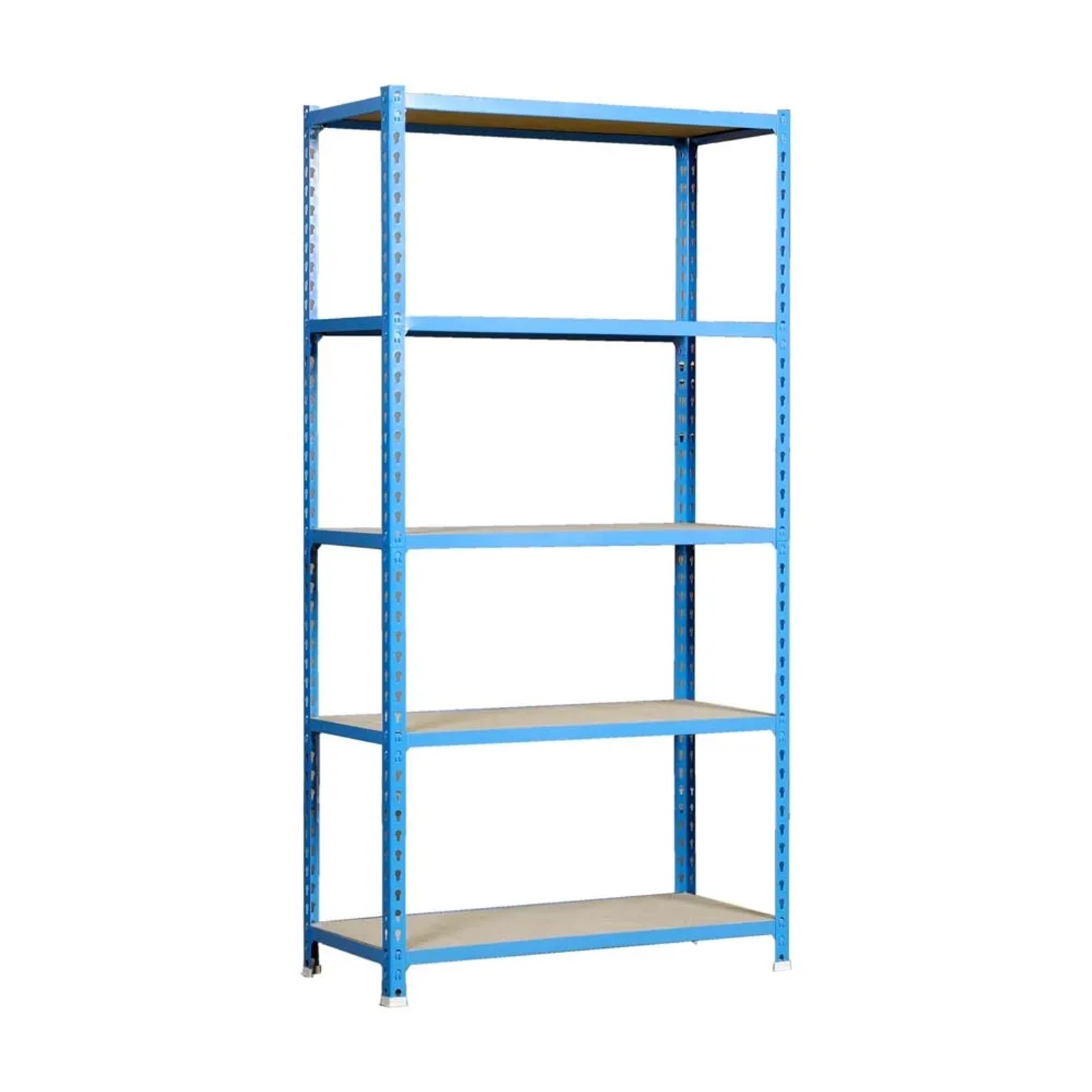 Bild von PROREGAL Schwerlastregal Big Muli HxBxT 200 x 120 x 50 cm 5 Fachböden Fachlast 200 kg Blau