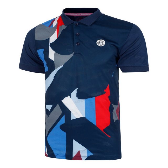 Bild von BIDI BADU New York 2024 Polo Herren Polo dunkelblau-Mehrfarbig M