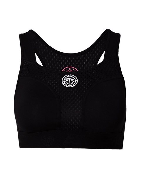 Bild von BIDI BADU Crew High Support Sport-BH Damen in schwarz, Größe: XL
