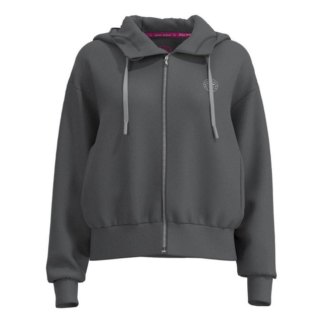 Bild von BIDI BADU Chill Trainingsjacke Damen in dunkelgrau, Größe: XL