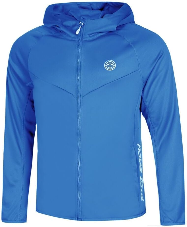 Bild von BIDI BADU Crew Hood Trainingsjacke Herren in blau, Größe: L