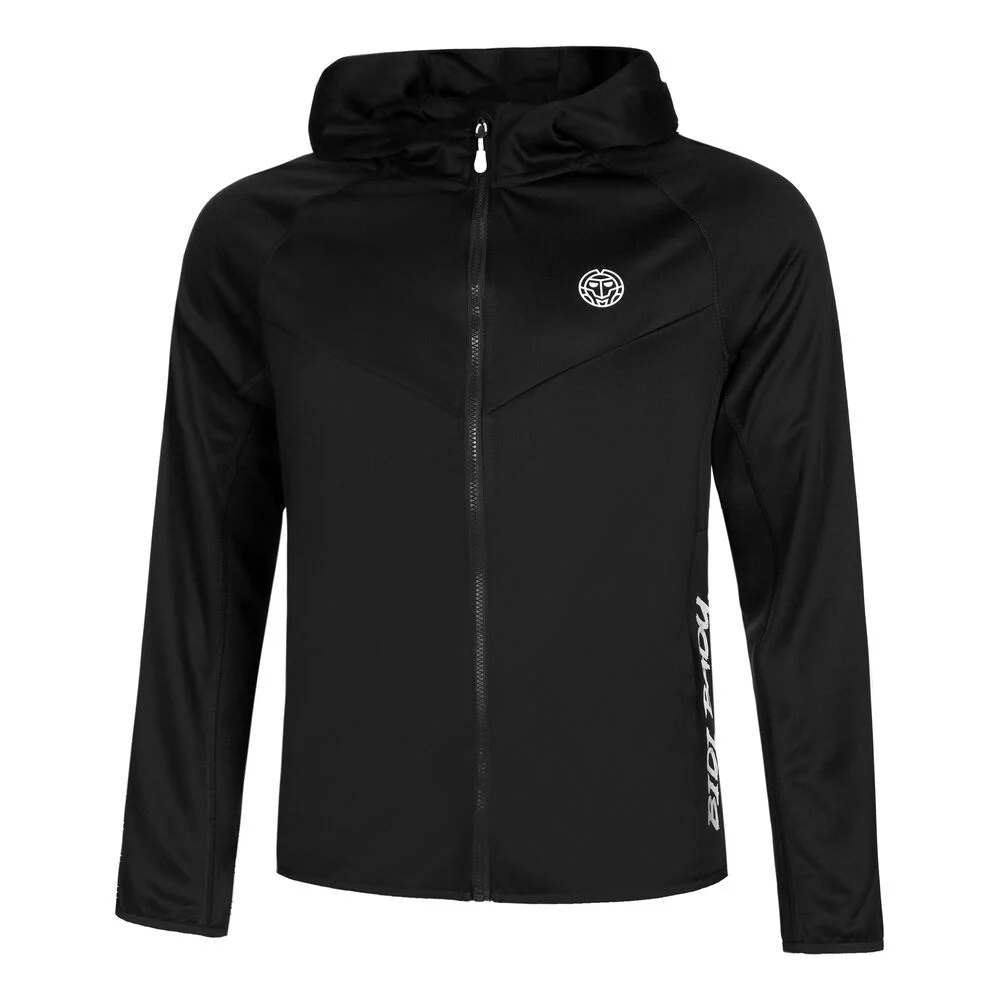 Bild von BIDI BADU Crew Hood Trainingsjacke Herren in schwarz, Größe: XXL