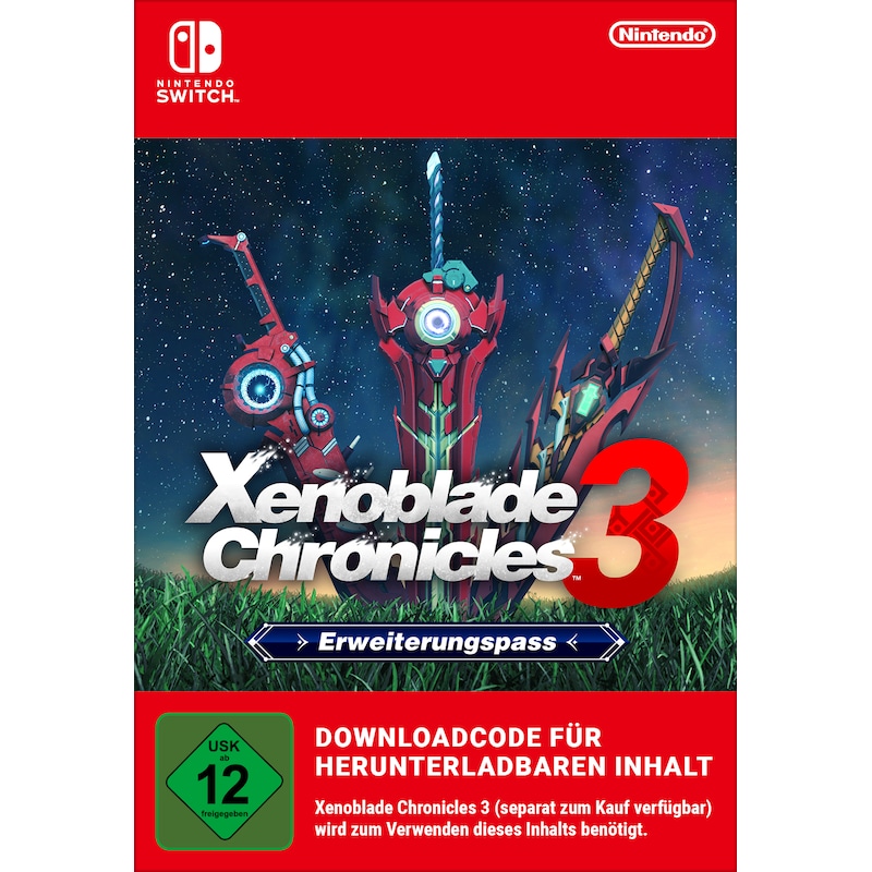 Bild von Switch Xenoblade Chronicles 3 Expansion Pass Digital Code (Switch) zum Sofortdownload