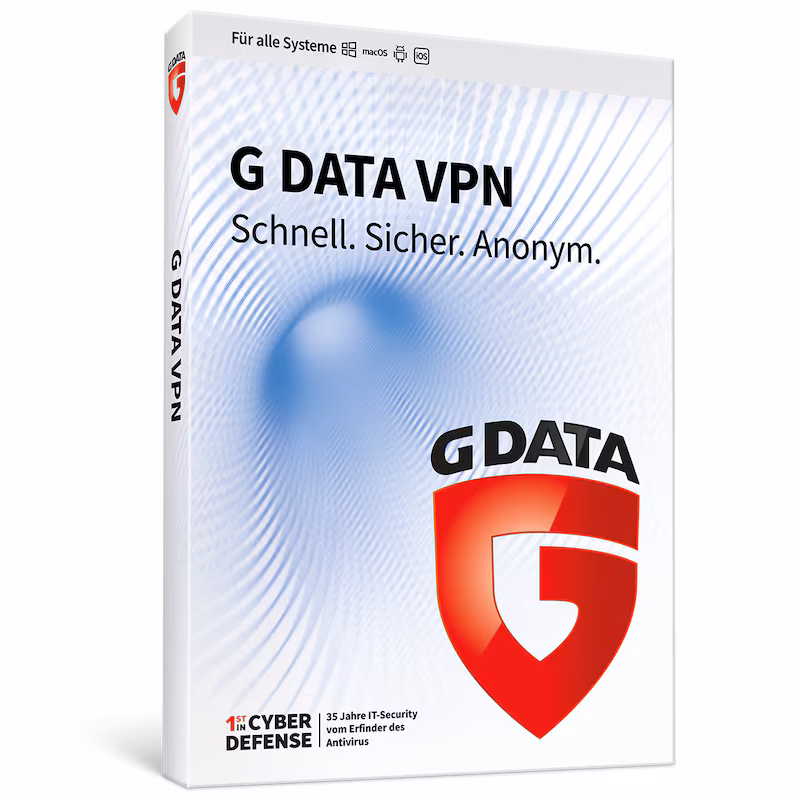 Bild von G DATA Software G Data VPN - subscription licence (1 year) - 10 devices - Elektronisk