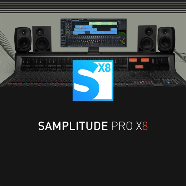 Bild von Magix SAMPLITUDE Pro X8 Download Code für Windows