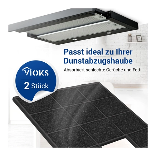 Bild von VIOKS Aktivkohlefilter für Dunstabzugshaube