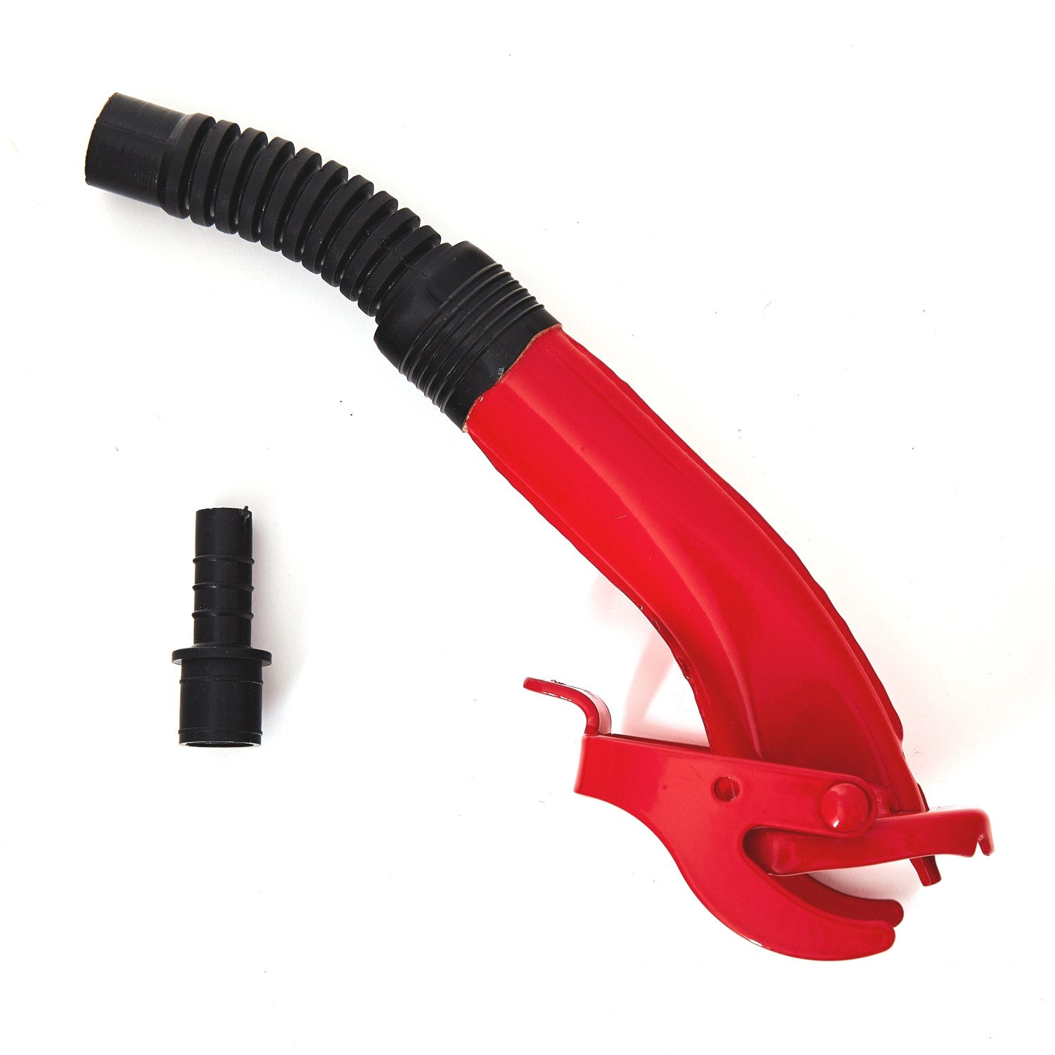 Bild von BW Ausgießer Flexibel für Kraftstoffkanister Metall Benzinkanister 5 und 10 und 20 Liter Flex Standard Rot RAL 3000 Made in Europe