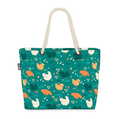 Bild von VOID Strandtasche - Blumenwiese Frühling