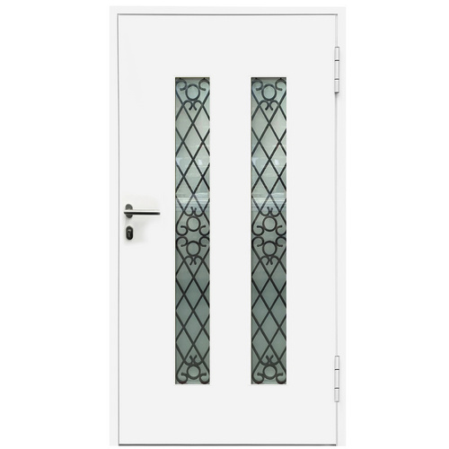 Bild von KNOCK Aluminium-Haustür »Marte«, grau