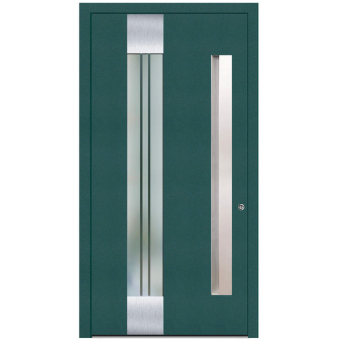 Bild von KNOCK Aluminium-Haustür »Marte«, moosgrün - gruen