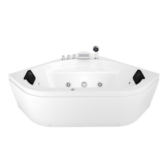 Bild von AcquaVapore Whirlpool-Badewanne Whirlpool Pool Badewanne Eckwanne W20-TH-SC 140x140cm, (1-tlg)