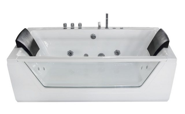 Bild von AcquaVapore Whirlpool-Badewanne Whirlpool Pool Badewanne Wanne W83-B 180x90, (1-tlg)