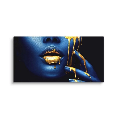 Bild von ArtMind XXL-Wandbild BLUE FACE – Premium Wandbilder in verschiedenen Größen