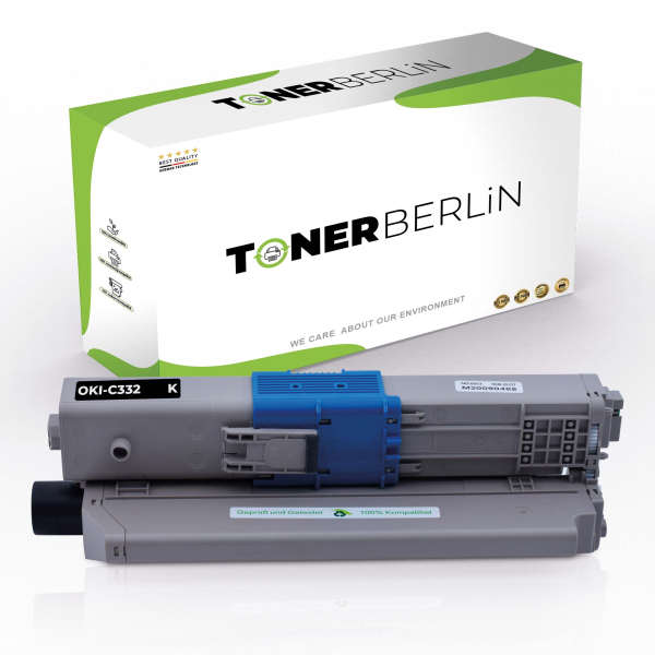 Bild von Rebuilt Toner kompatibel für OKI MC363DN (46403502) / 46508712 Toner Schwarz
