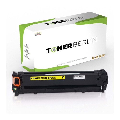 Bild von Rebuilt Toner kompatibel für HP Color Laserjet CP1216 / CB542A / 125A Toner Gelb