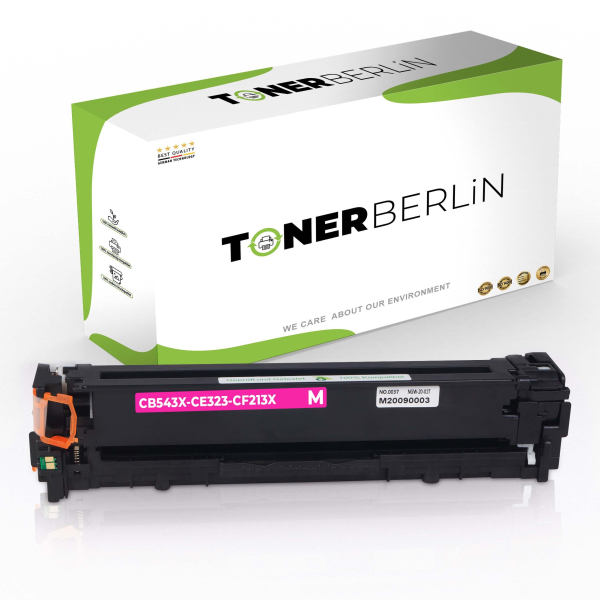 Bild von Rebuilt Toner kompatibel für HP Color Laserjet CP1518N / CB543A / 125A Toner Magenta