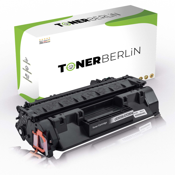 Bild von Rebuilt Toner kompatibel für HP Laserjet Pro 400 M 401DN (CF278A#B19) / CF280A / 80A Toner Schwarz