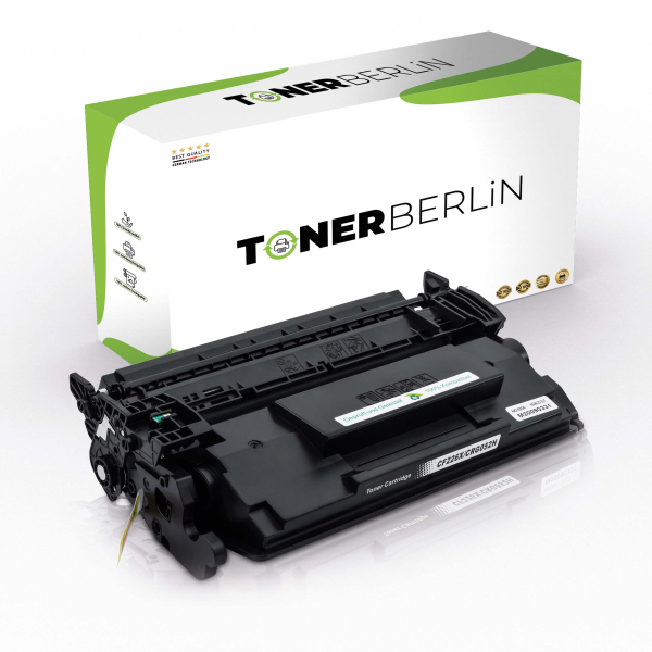Bild von Rebuilt Toner kompatibel für HP Laserjet Pro MFP M 426FDN (F6W14A) / CF226X / 26X Toner Schwarz