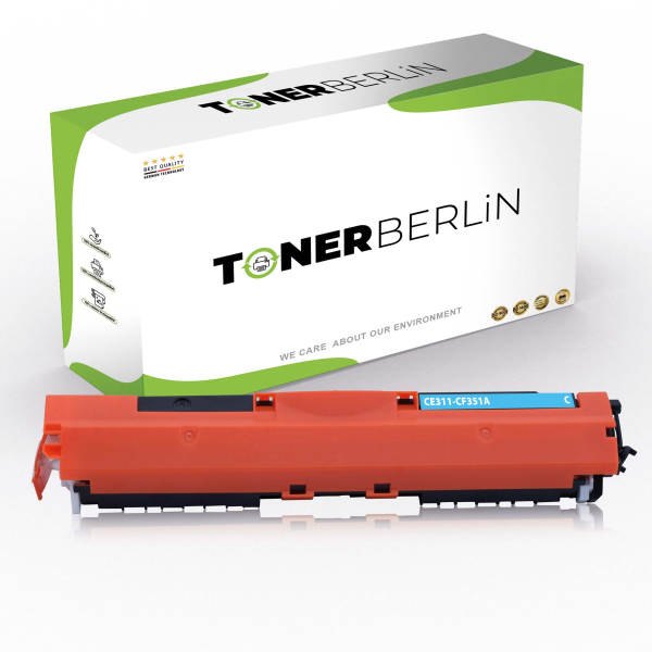 Bild von Rebuilt Toner kompatibel für HP Laserjet Pro MFP M178 / CF351A / 130A Toner Cyan