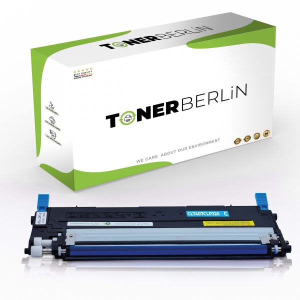 Bild von Rebuilt Toner kompatibel für Samsung CLX-3185W (CLX-3185W/SEE) / CLT-C4072S/ELS / C4072S Toner Cyan