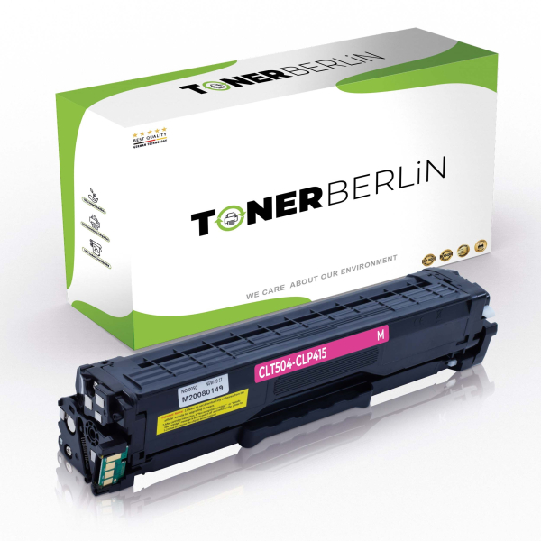 Bild von Rebuilt Toner kompatibel für Samsung Xpress SL-C1860FW (SS205M#EEE) / CLT-M504S/ELS / M504 Toner Magenta