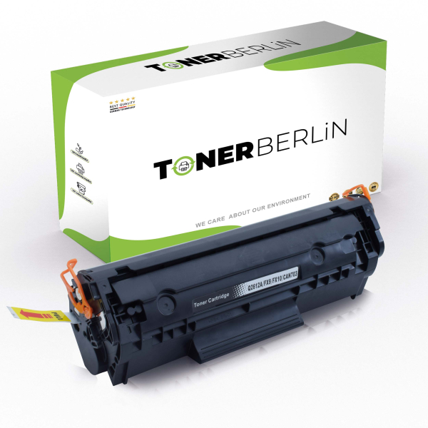 Bild von Rebuilt Toner kompatibel für HP Laserjet 1015 / Q2612A / 12A Toner Schwarz
