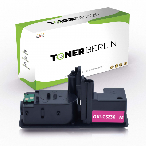 Bild von Rebuilt Toner kompatibel für Kyocera Ecosys P5021CDN (1102RF3NL0) / 1T02R9BNL0 / TK-5230M Toner Magenta