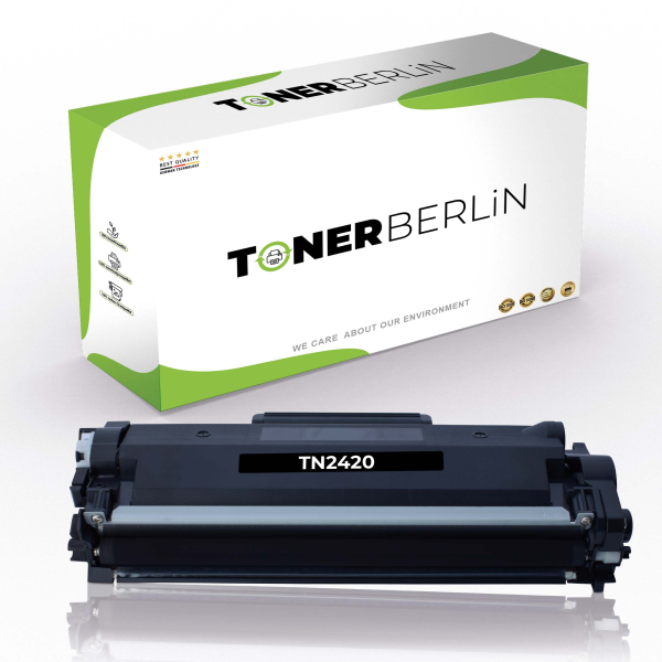 Bild von Rebuilt Toner kompatibel für Brother HL-L 2350DW (HLL2350DWG1) / TN-2420 Toner Schwarz