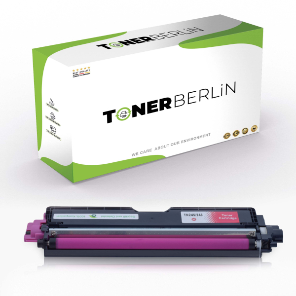 Bild von Rebuilt Toner kompatibel für Brother MFC-9131 / TN-245M / TN-246M Toner Magenta